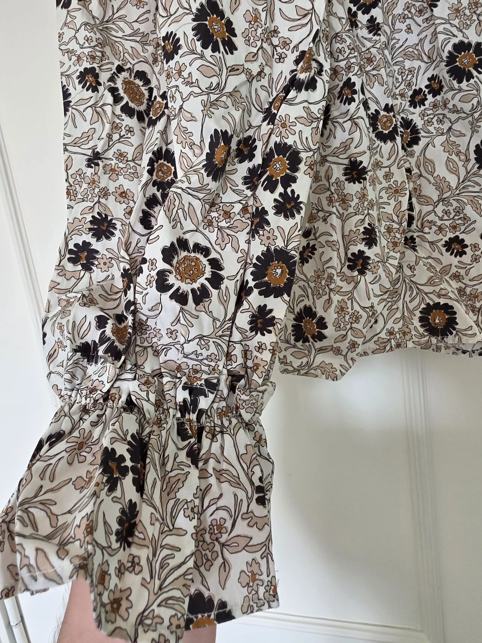 Beige/Brown New Blouse | Zara | Size S – photo 7